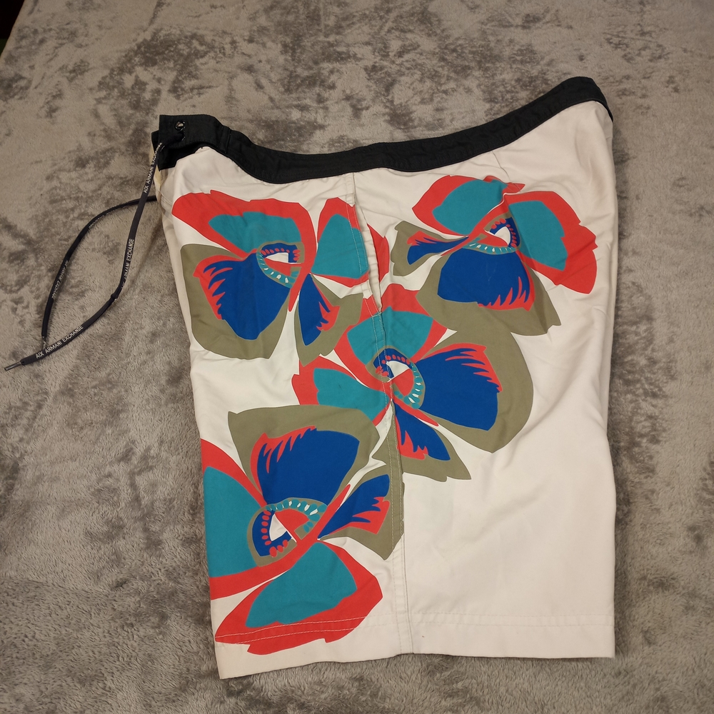 Armani Exchange Men's Floral Print Swim Shorts Size Large